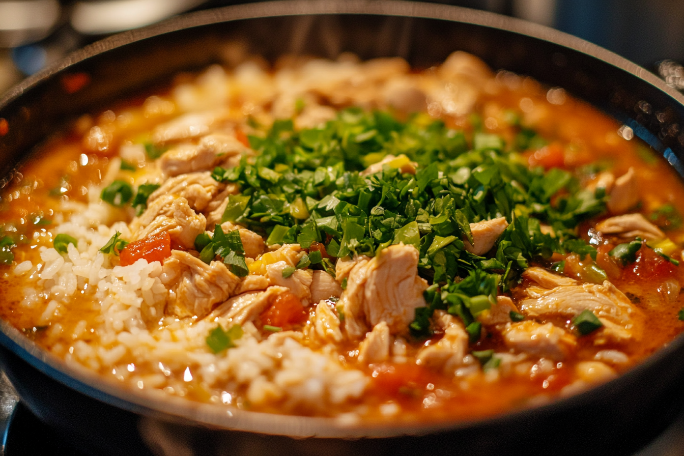 chopt spicy chicken soup recipe with rice