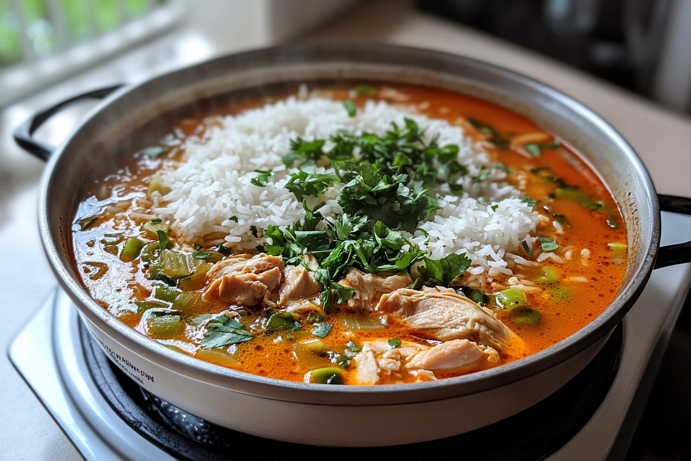 Chopt Spicy Chicken Soup with Rice