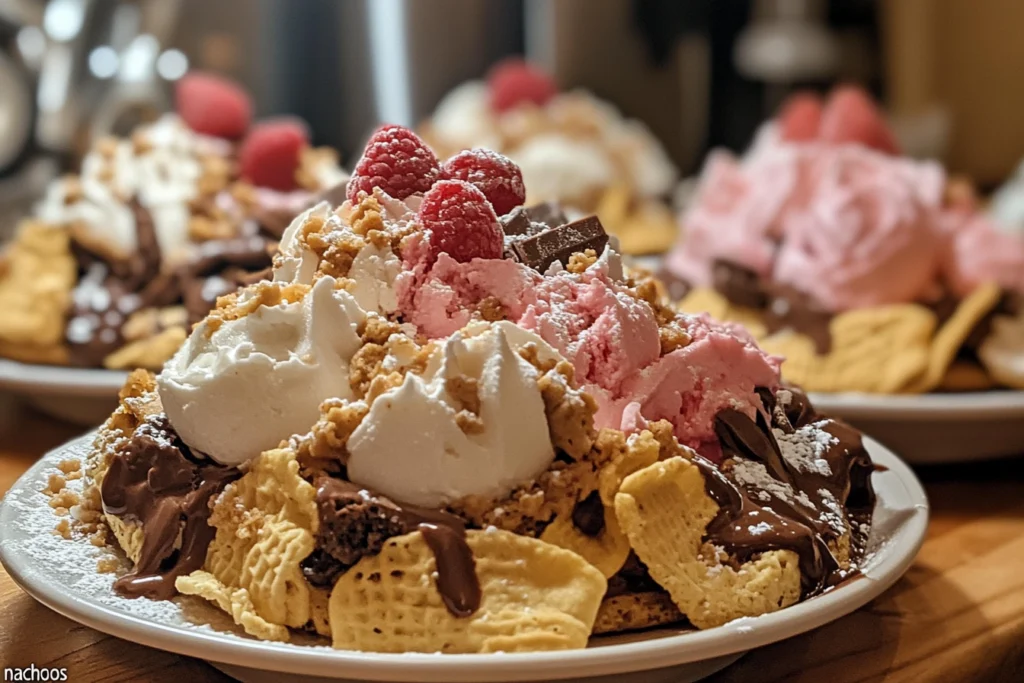 ice cream nachos