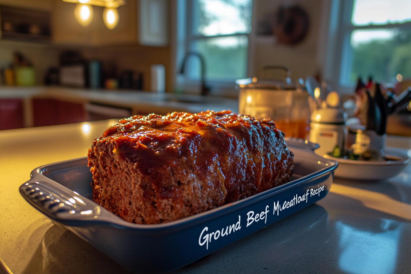 Kidney-Friendly Ground Beef Meatloaf