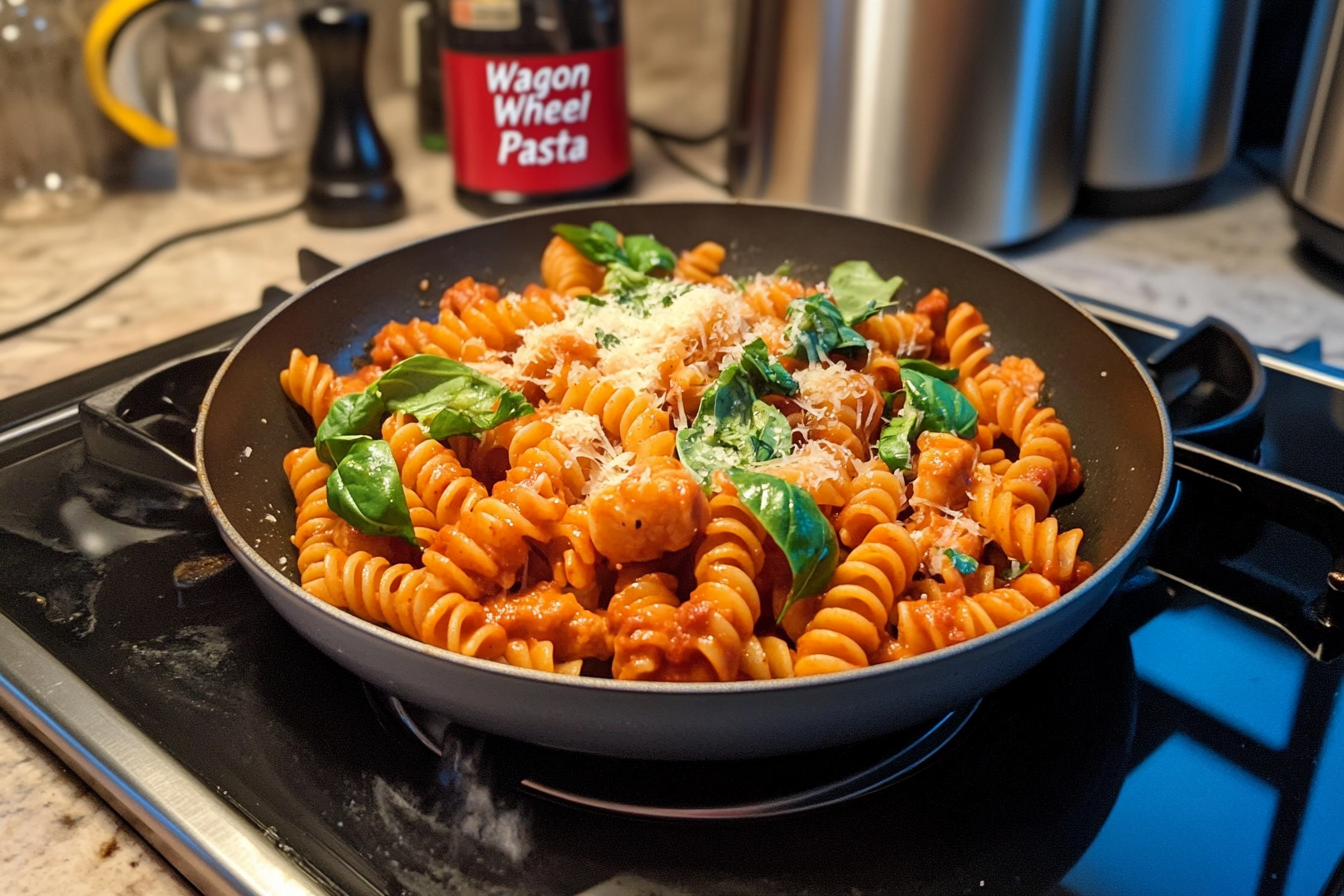 Wagon Wheel Pasta Recipe