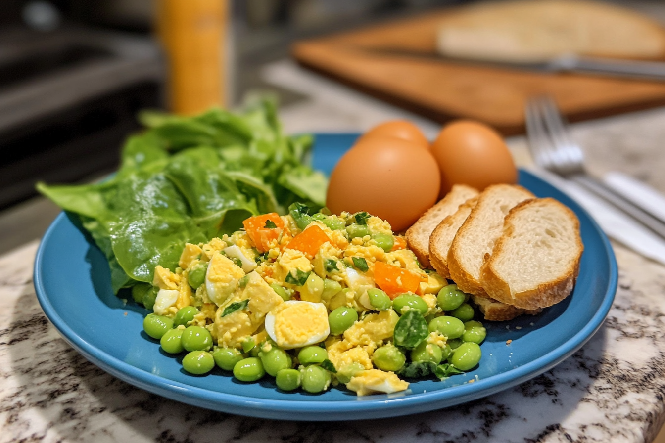 Edamame Egg Salad