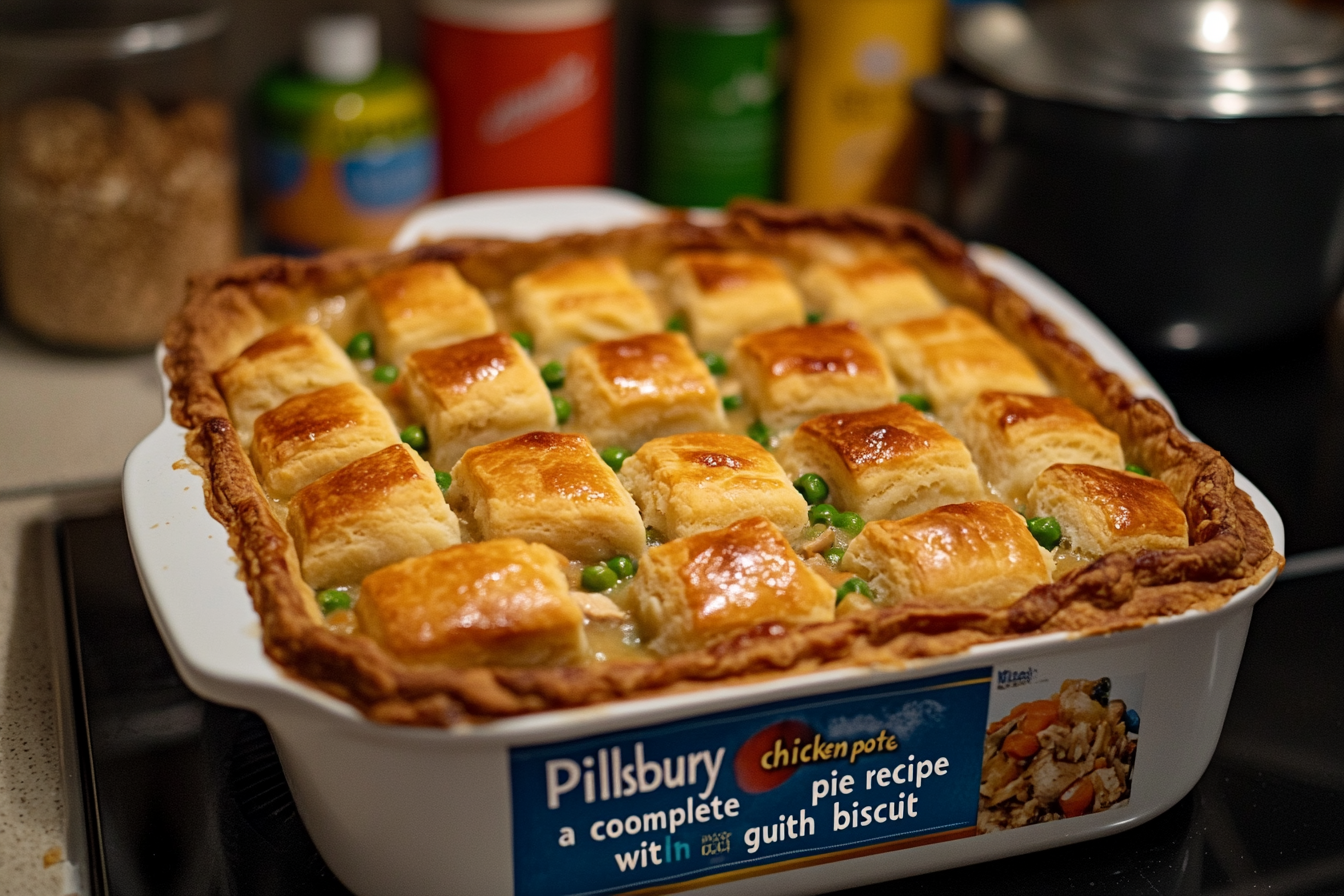 Pillsbury Chicken Pot Pie with Biscuits